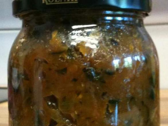 Zucchini-Relish •Rezept des Tages 17.11.15•