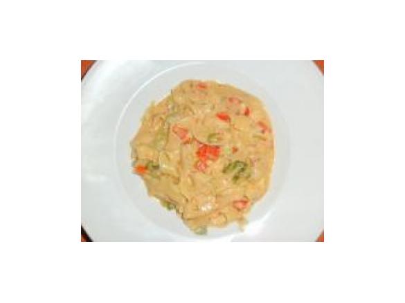 Wirsing oder Spitzkohl italienisch mit Bandnudeln