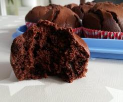 Fluffige Schokoladenmuffins