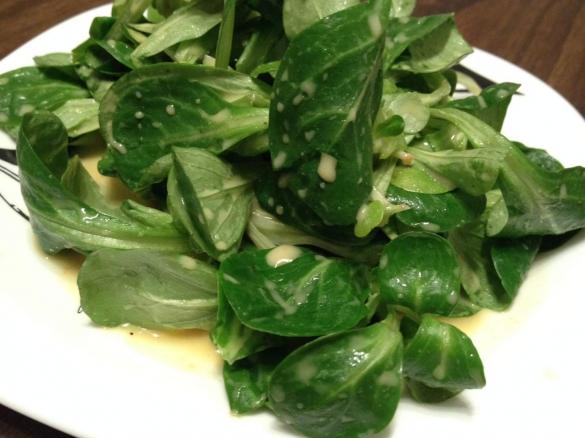 Feldsalat mit Honig Senf Dressing
