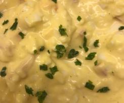 Eiersalat mit Fleischwurst