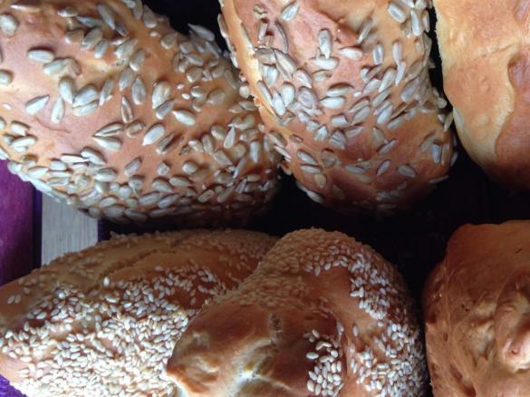 Dinkel-Weizen-Stangen/Brötchen