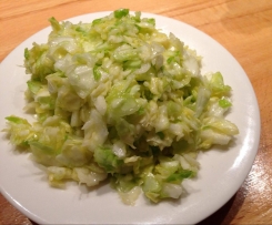 Spitzkohl - Salat