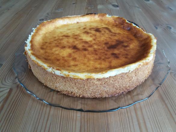 Käsekuchen (Quarktorte, Mürbteig)