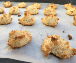 saftige Kokosmakronen mit Marzipan