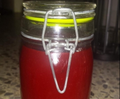 Schnelle Erdbeermarmelade 