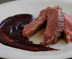 Kalbs-T-Bone-Steak, Sous Vide - (Chuletón de ternera)