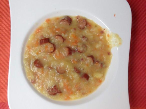 Cabanossi-Kartoffel-Suppe