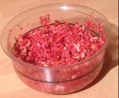 Krautsalat mit Hummus