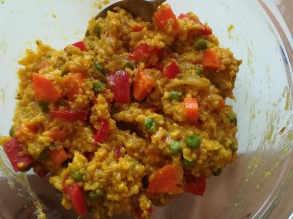 Quinoa-Hirse-Pfanne