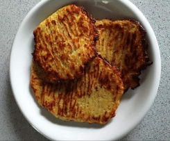 Kartoffelpuffer / Reibekuchen vom Blech,  Rezept des Tages 21.01.2017