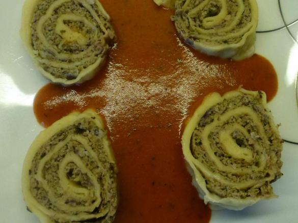 Nudelrolle einfach und lecker