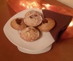 Eiweiss Nutella-Muffins (Eiweißverwetung)