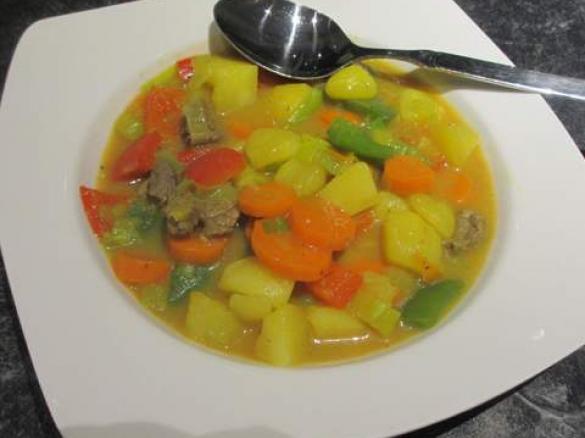 Rinder-Gemüse-Curry
