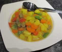 Rinder-Gemüse-Curry