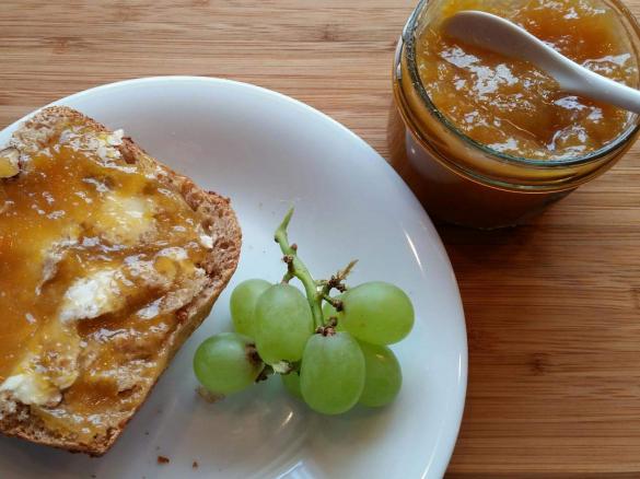 Rhabarber - Orangen - Konfitüre ; Marmelade