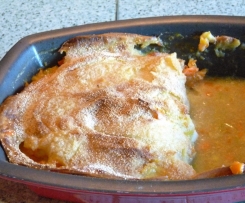 Fischauflauf mit Kartoffelpüreehaube