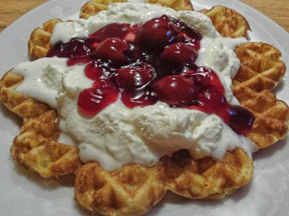 Mamas Waffeln knusprig/saftig <3