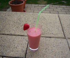 Erdbeer-Bananen-Smoothie