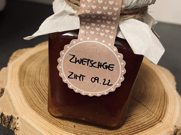 Zwetschgenmarmelade mit Zimt