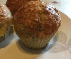 Vegetarische Pizza-Muffins