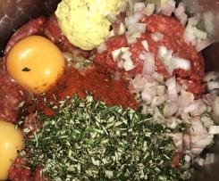 Mega fluffig-rauchige Frikadellen