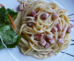 Schwäbische Spagetti Carbonara