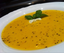 Pikante Kürbissuppe