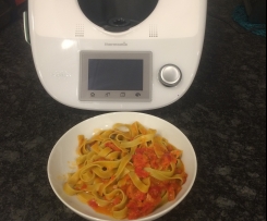 Nudeln Paprikasoße a la Chefdario