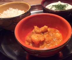 Schnelles Indonesisches Garnelencurry
