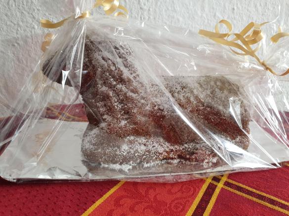 Osterlamm mit Dinkelmehl