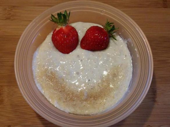 Haferflockensuppe "süß"