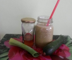 Kalte Zucchini-Suppe -auch warm - vegetarisch -  ohne Kuhmilch