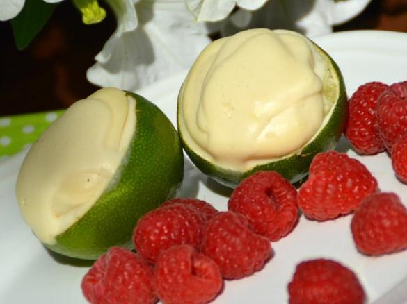 Caipirinha Joghurt Mousse