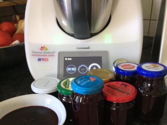 Heidelbeer Marmelade mit Zimt