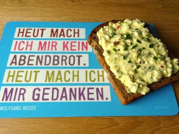 fruchtiger Eiersalat o.Ei als Brotaufstrich (vegan)