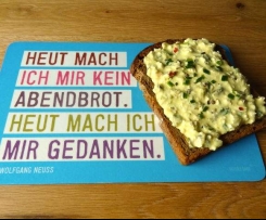 fruchtiger Eiersalat o.Ei als Brotaufstrich (vegan)