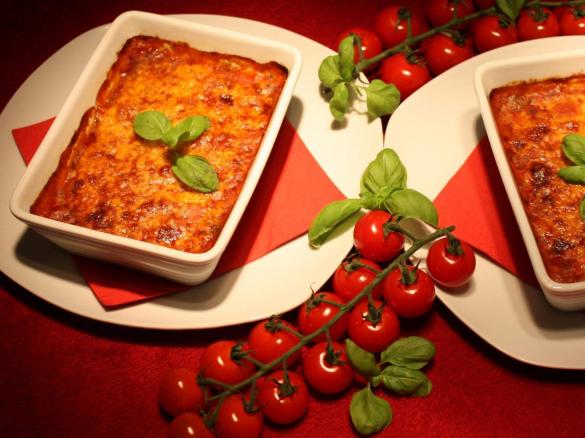 Überbackene Krabben