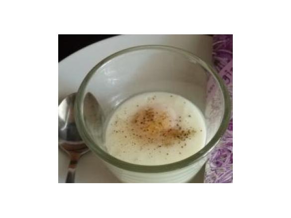 Frühstücksei im Glas