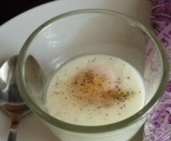 Frühstücksei im Glas