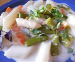 Spargel-Gemüse-Ragout