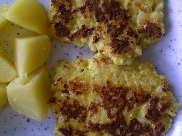 Blumenkohlküchlein, -bratlinge, -plätzchen