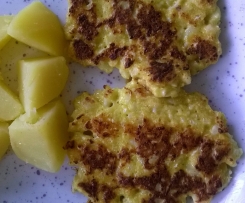 Blumenkohlküchlein, -bratlinge, -plätzchen