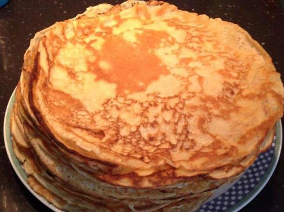 Lieblings-Pfannkuchen mit Dinkel