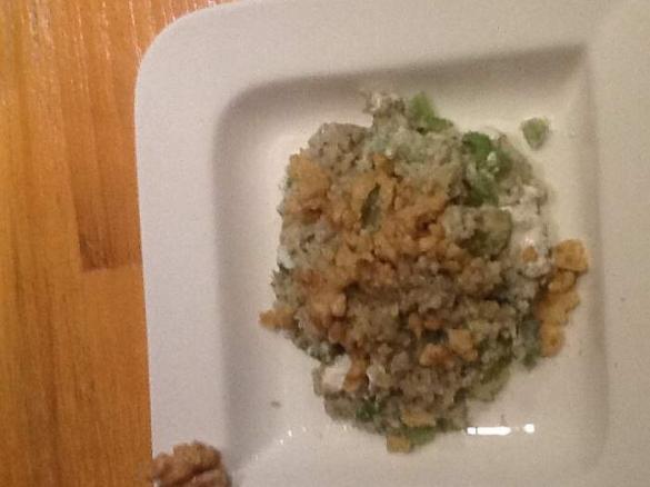 Risotto mit Ziegenkäse