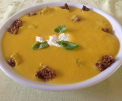 Gemüse-Creme-Suppe (m. Möhre)