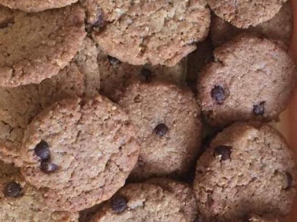 Schoko-Nuss-Cookies mit Walnüssen