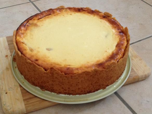 Käsekuchen mit dreierlei Quark