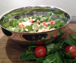 Feldsalat mit Kartoffeldressing