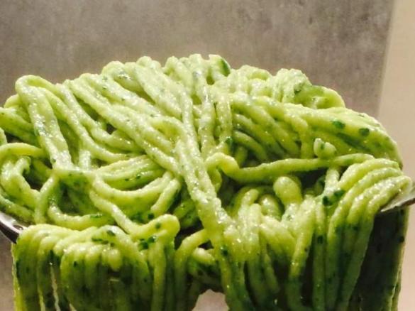 Schwäbische Spinatspätzle